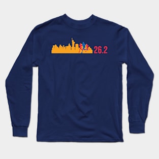 NYC 26.2 Marathon Run Long Sleeve T-Shirt